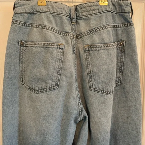 Anthropologie Pilcro Light Blue Wide-Leg Jeans - Picture 5 of 8